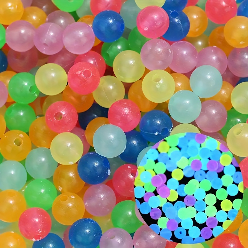 50/100pcs Luminous Round Loose Spacer Acrylic Beads Mixed Color Luminous Round Beads, For Fishing Bracelet, Necklace Keychain
50/100pcs Luminous Round Loose Spacer Acrylic Beads Mixed Color Luminous Round Beads, For Fishing Bracelet, Necklace Keychain