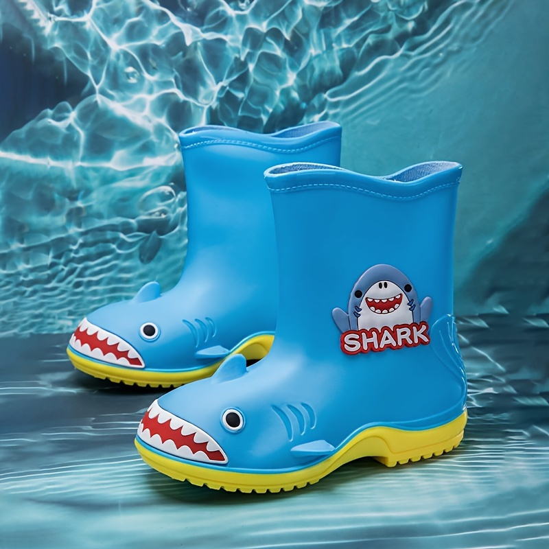 Cute Cartoon Shark Slip On Rain Boots For Girls And Boys, Waterproof Non Slip Rain Boots For , All
Cute Cartoon Shark Slip On Rain Boots For Girls And Boys, Waterproof Non Slip Rain Boots For , All