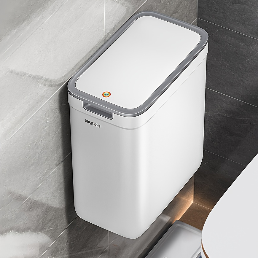 Joybos Wall-mounted Bathroom Trash Can: Odor-sealing, Touchless, And Space-saving
Joybos Wall-mounted Bathroom Trash Can: Odor-sealing, Touchless, And Space-saving