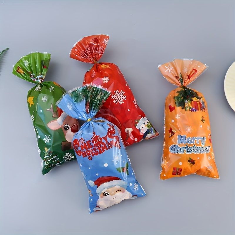 50pcs, Creative Christmas Candy Bags, Santa Gift Cookie Bags, Perfect For Party Gift Giving!
50pcs, Creative Christmas Candy Bags, Santa Gift Cookie Bags, Perfect For Party Gift Giving!