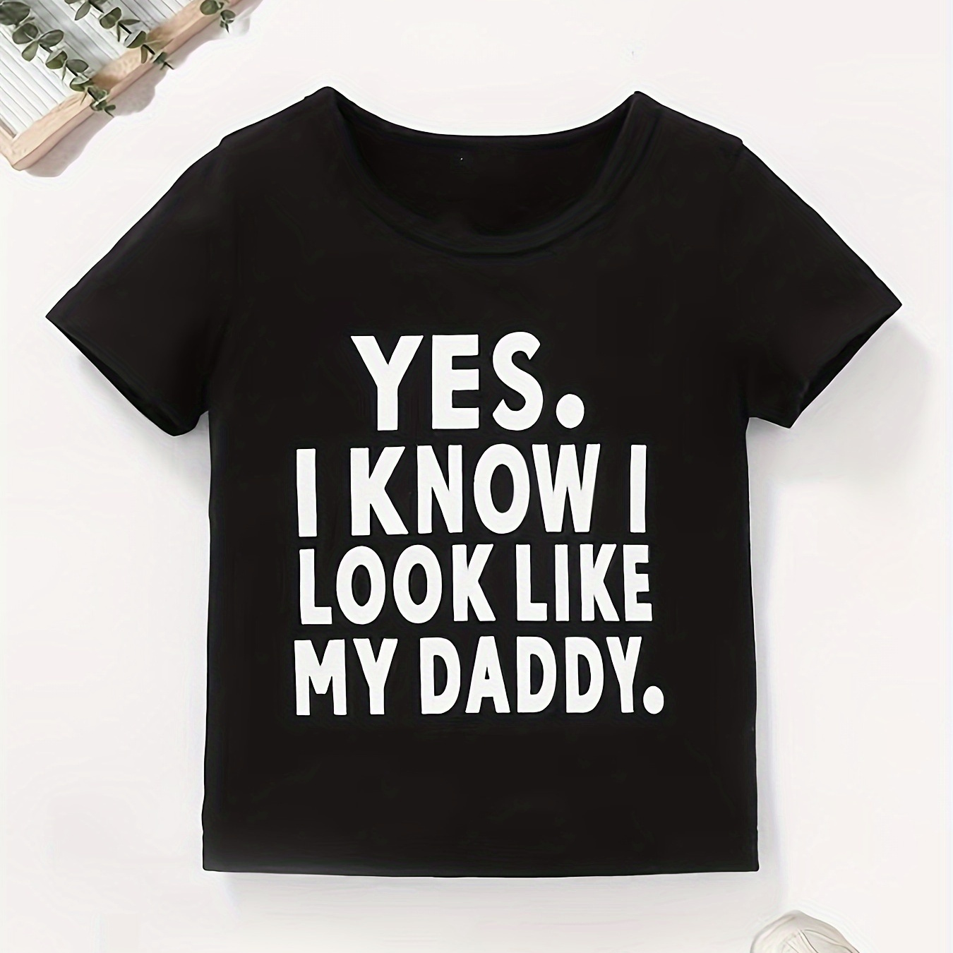 Boys Creative Printed Letter T-shirt, Casual, Lightweight And Comfortable Short Sleeved Round Neck T-shirt Top, Suitable For Children In Spring And Summer
Boys Creative Printed Letter T-shirt, Casual, Lightweight And Comfortable Short Sleeved Round Neck T-shirt Top, Suitable For Children In Spring And Summer
