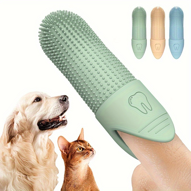 Dog Toothbrush, 360 Degree Cleaning Finger Toothbrush For Dogs, Soft Silicone Dog Finger Toothbrush For Pet Dental Care
Dog Toothbrush, 360 Degree Cleaning Finger Toothbrush For Dogs, Soft Silicone Dog Finger Toothbrush For Pet Dental Care