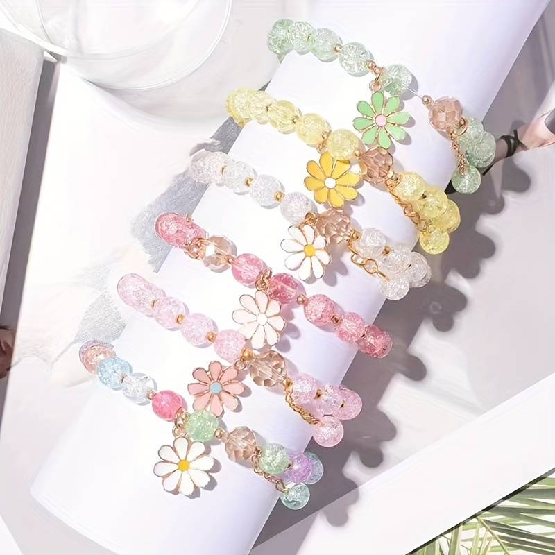 1pc Fashionable Fresh 8mm Synthetic Bracelet, Tassel Sunflower Pendant Bead Jewelry
1pc Fashionable Fresh 8mm Synthetic Bracelet, Tassel Sunflower Pendant Bead Jewelry