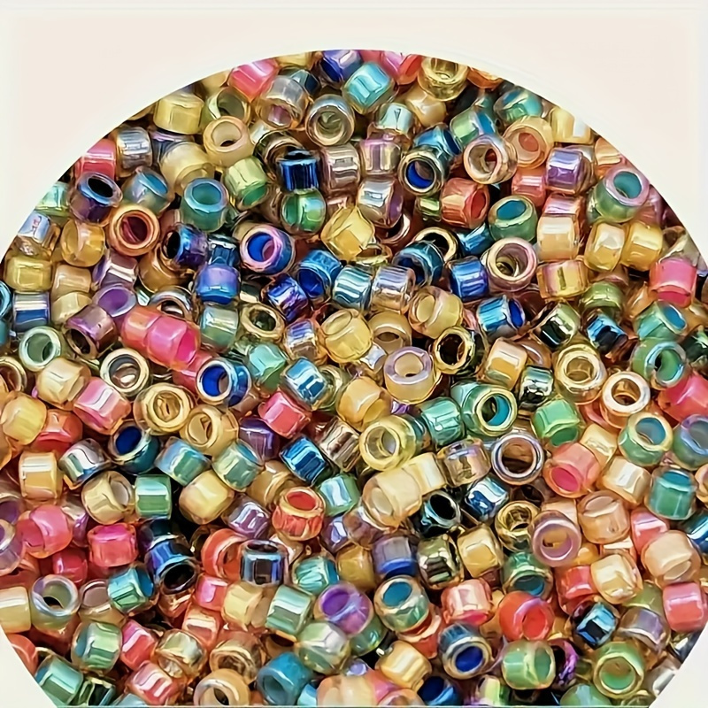 Graduated Seed , 2.5mm, 1000/2000pcs, -shaped, For Diy Crafts, Jewelry Making, And Art Projects - - Assortments
Graduated Seed , 2.5mm, 1000/2000pcs, -shaped, For Diy Crafts, Jewelry Making, And Art Projects - - Assortments