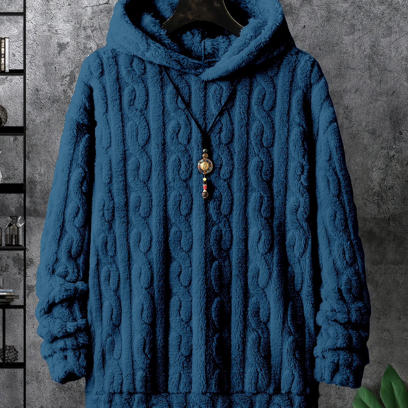 Men's -lined Hoodie - Casual Long Sleeve Pullover With Kangaroo Pocket, Solid Color, Machine Washable - Fall/winter
Men's -lined Hoodie - Casual Long Sleeve Pullover With Kangaroo Pocket, Solid Color, Machine Washable - Fall/winter