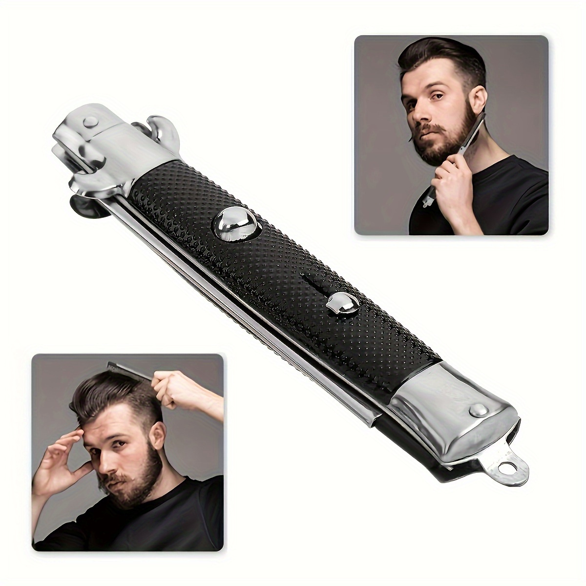 1pc Folding Comb Spring Comb Comb European And American Large Back Pocket Automatic Jump Comb
1pc Folding Comb Spring Comb Comb European And American Large Back Pocket Automatic Jump Comb