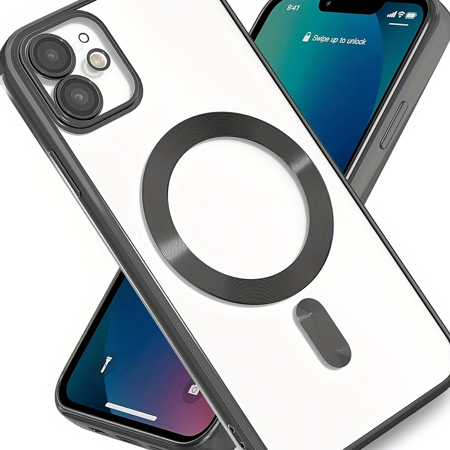 Tpu Magnetic Case With Built-in Camera Lens Protector, Soft Slim Shockproof Cover For 11, Xs, Xr, Xs Max, 8, Se 2020, 2022
Tpu Magnetic Case With Built-in Camera Lens Protector, Soft Slim Shockproof Cover For 11, Xs, Xr, Xs Max, 8, Se 2020, 2022