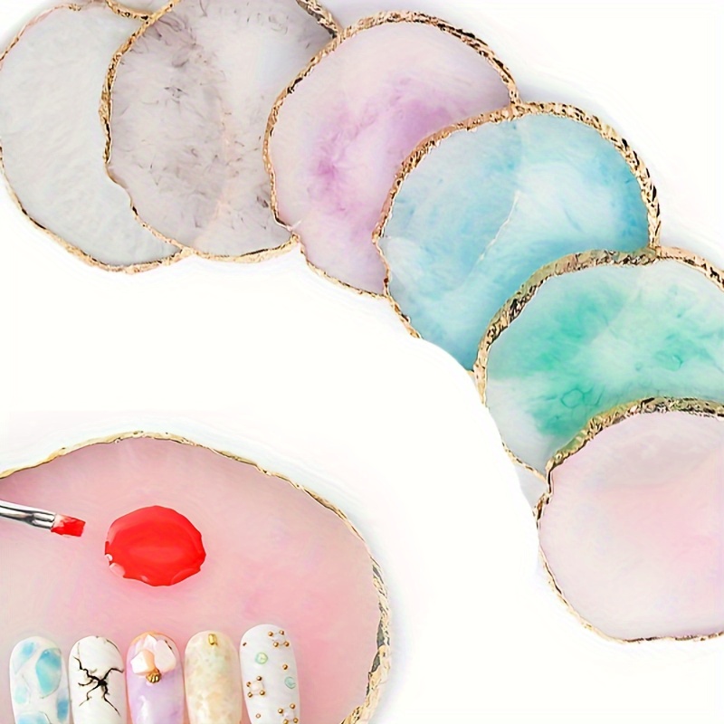 Color Resin Nail Art Palette - Odorless, Professional Gel & Makeup Mixing Tray For Hands, Feet & Nails Care
Color Resin Nail Art Palette - Odorless, Professional Gel & Makeup Mixing Tray For Hands, Feet & Nails Care