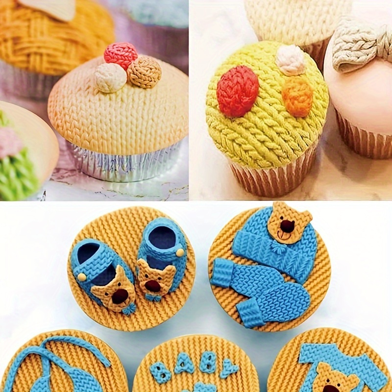 1pc Sweater Pattern Knitting Texture , Kitchen Diy , Pudding Decoration , Kitchen Accessories, Diy Supplies
1pc Sweater Pattern Knitting Texture , Kitchen Diy , Pudding Decoration , Kitchen Accessories, Diy Supplies