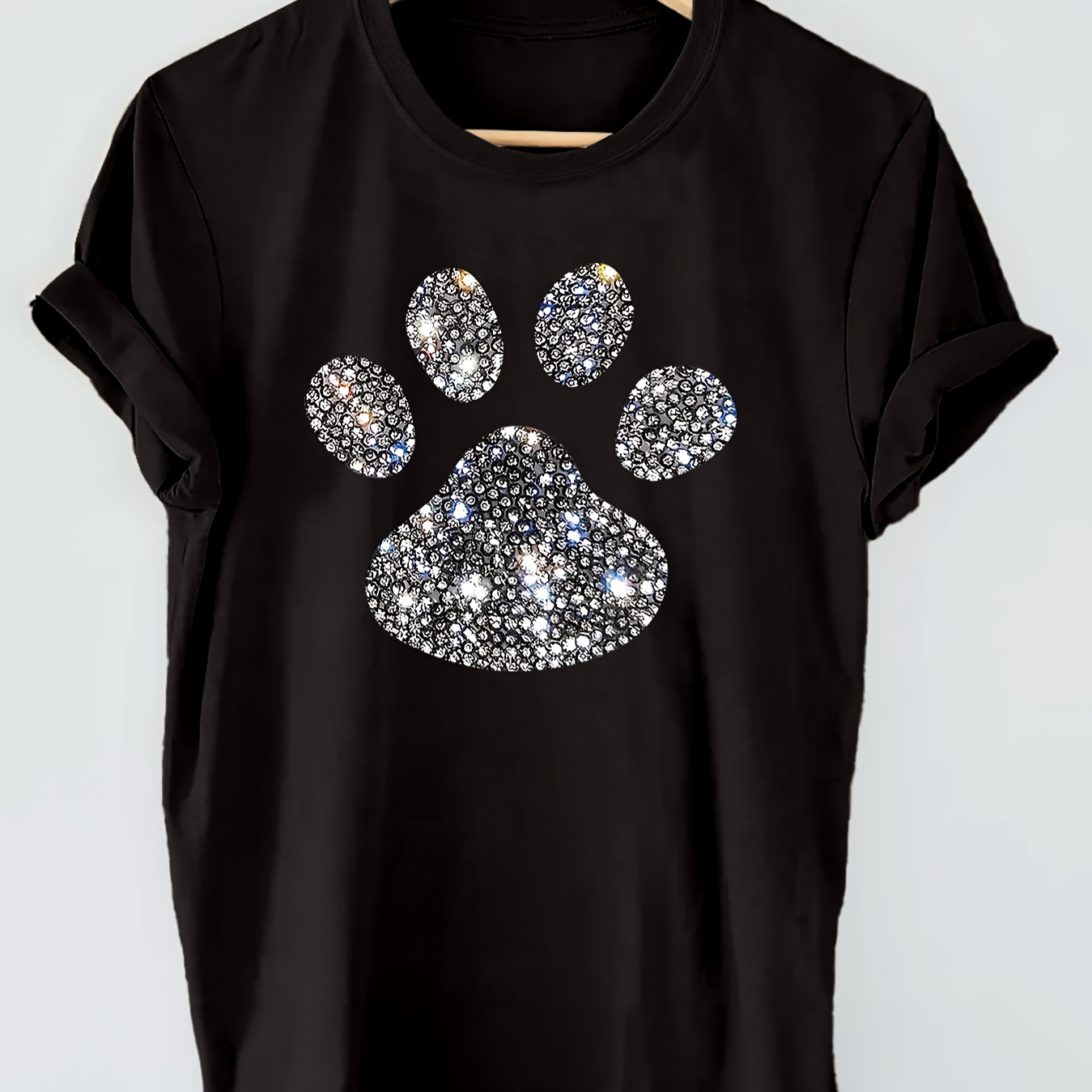 Graphic Print T-shirt, Short Sleeve Crew Neck Casual Top For Summer & Spring, Women's Clothing
Graphic Print T-shirt, Short Sleeve Crew Neck Casual Top For Summer & Spring, Women's Clothing