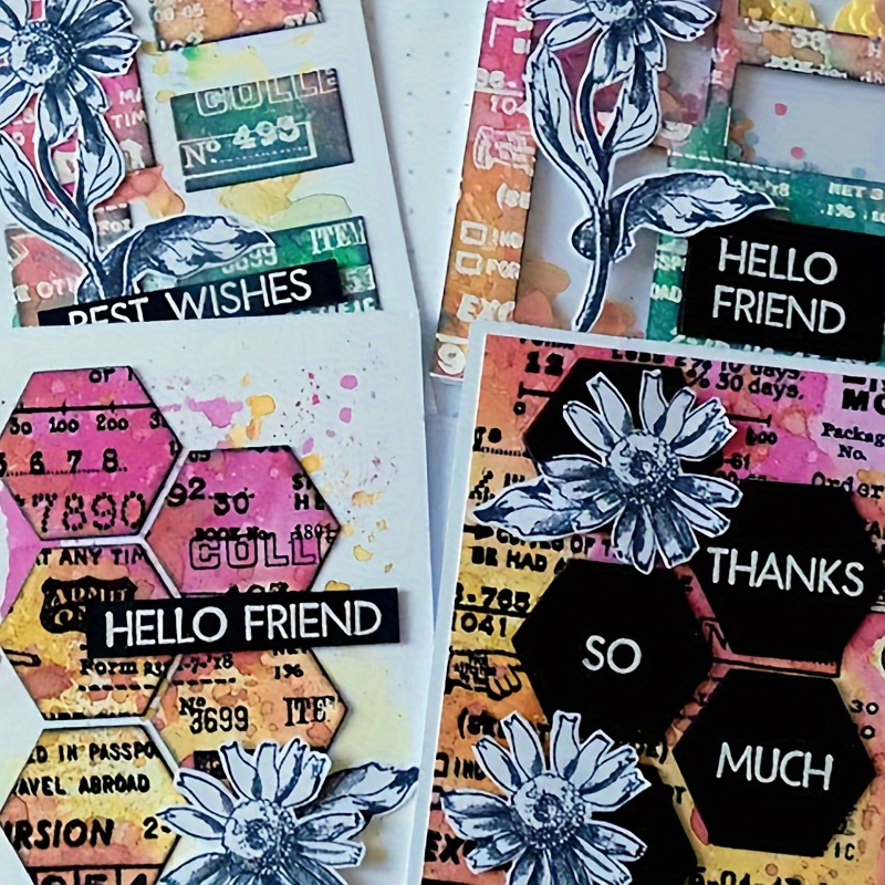 Timbres en silicone transparent Hooltz pour le scrapbooking : de vintage, dates, dimensions et plus pour la création de cartes et l’artisanat de bricolage
Timbres en silicone transparent Hooltz pour le scrapbooking : de vintage, dates, dimensions et plus pour la création de cartes et l’artisanat de bricolage