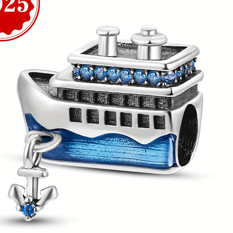 S925 Sterling Silver Charm Navigation Beads Pendants Charm For Bracelet Diy Fine Jewelry Making Birthday Gift
S925 Sterling Silver Charm Navigation Beads Pendants Charm For Bracelet Diy Fine Jewelry Making Birthday Gift