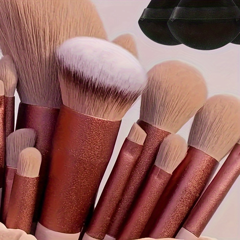 Makeup Brush Set Soft Fluffy Professional Cosmetic Foundation Powder Eyeshadow Kabuki Blending Make Up Brush Beauty Tool Makeup Sponge Storage Bag
Makeup Brush Set Soft Fluffy Professional Cosmetic Foundation Powder Eyeshadow Kabuki Blending Make Up Brush Beauty Tool Makeup Sponge Storage Bag