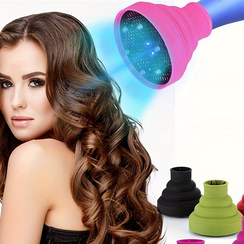 1pc Universal Silicone Hair Dryer Diffuser, Foldable & Retractable Nozzle, Enhancing For Normal Textured Hair, Unscented, No Battery Required, Hair Drying & Styling Tool
1pc Universal Silicone Hair Dryer Diffuser, Foldable & Retractable Nozzle, Enhancing For Normal Textured Hair, Unscented, No Battery Required, Hair Drying & Styling Tool