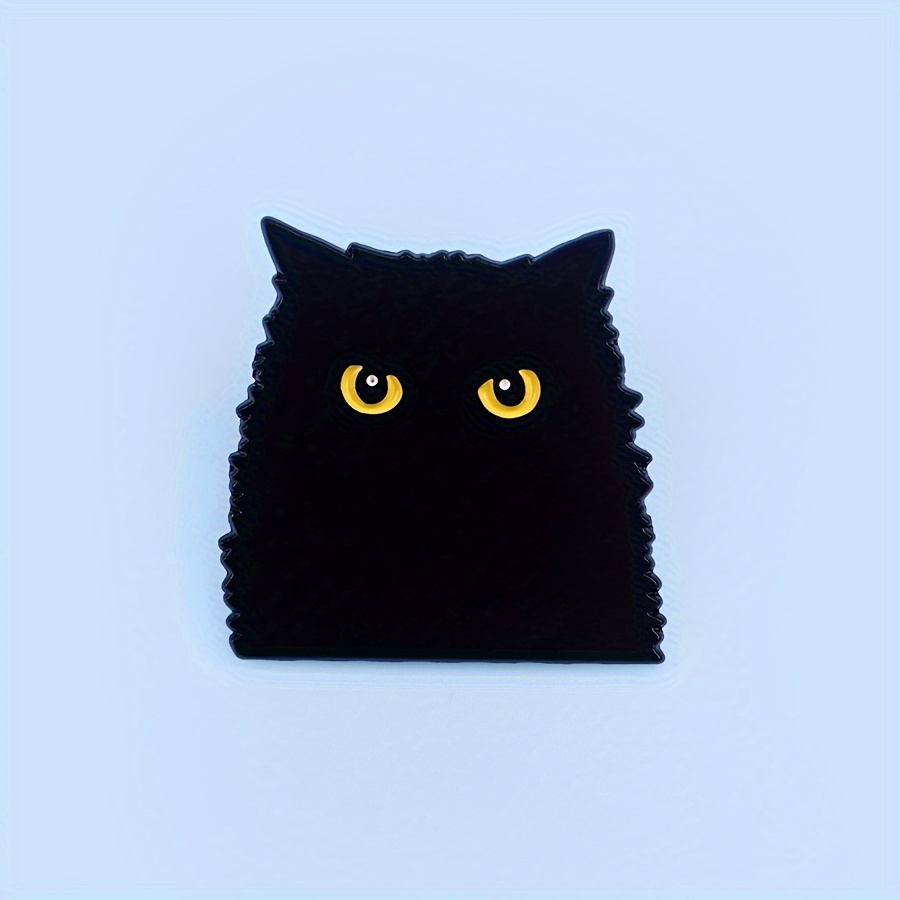 1pc Black Cat Pattern Brooch Cartoon Enamel Pin Paint Badge Clothing Backpack Accessories, Cartoon, Lapel Pins, Enamel, Fashion Gifts
1pc Black Cat Pattern Brooch Cartoon Enamel Pin Paint Badge Clothing Backpack Accessories, Cartoon, Lapel Pins, Enamel, Fashion Gifts