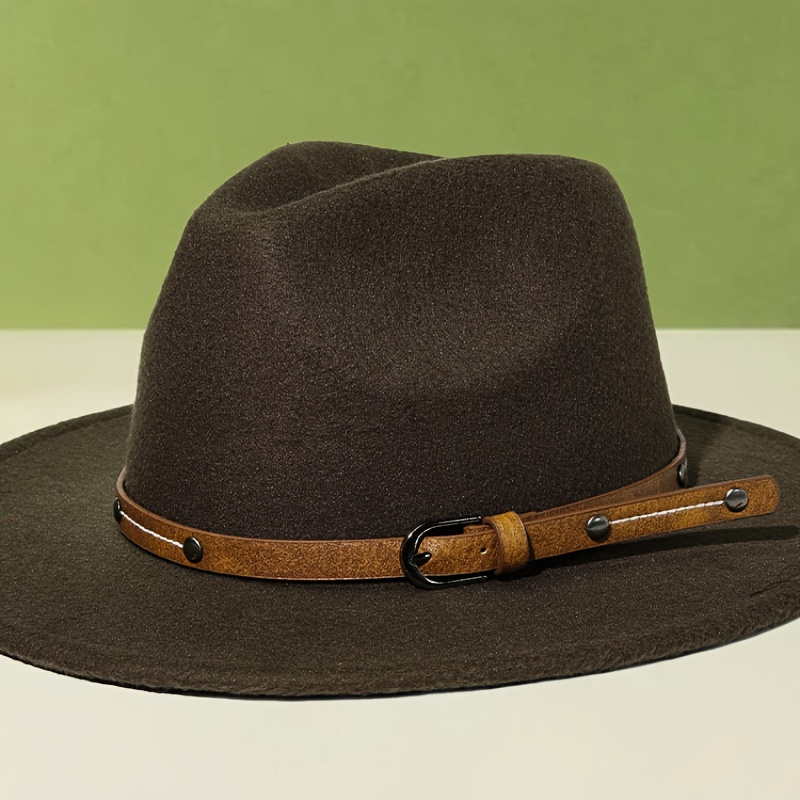 Stylish Men's Hat With Classic Belt - Wide , Sun Protection, Parties & Casual Wear - In 5 Colors
Stylish Men's Hat With Classic Belt - Wide , Sun Protection, Parties & Casual Wear - In 5 Colors