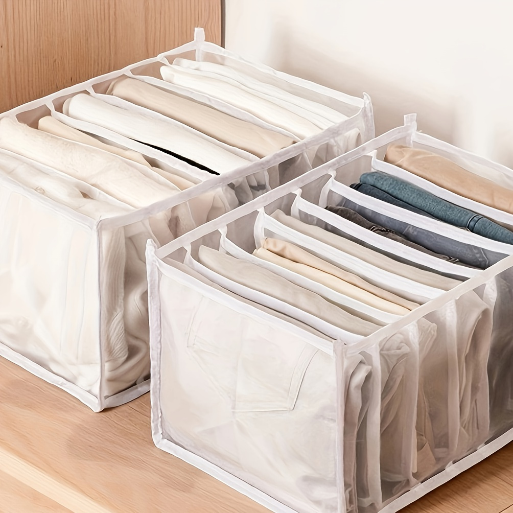 Foldable Leggings Drawer Storage Basket With 7 Grids: Perfect For Clothes, Underwear, And Household Organization
Foldable Leggings Drawer Storage Basket With 7 Grids: Perfect For Clothes, Underwear, And Household Organization
