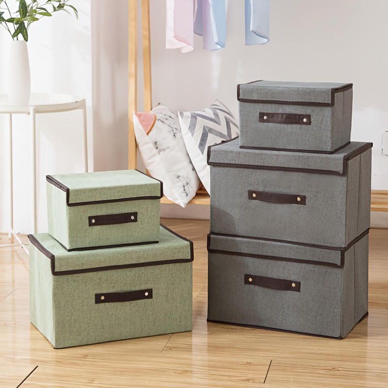 Home Fabric Storage Box Foldable Clothes Storage Finishing Box Multi-purpose Non-woven Dust-proof Storage Box
Home Fabric Storage Box Foldable Clothes Storage Finishing Box Multi-purpose Non-woven Dust-proof Storage Box