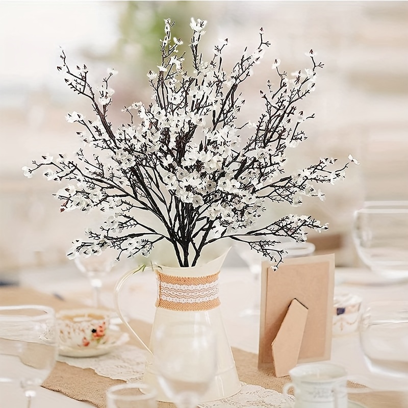 3pc Set Of Decorative Artificial Cherry Branches For Home Decoration - Suitable For Wedding, Christmas, , Thanksgiving, And Valentine's Day
3pc Set Of Decorative Artificial Cherry Branches For Home Decoration - Suitable For Wedding, Christmas, , Thanksgiving, And Valentine's Day