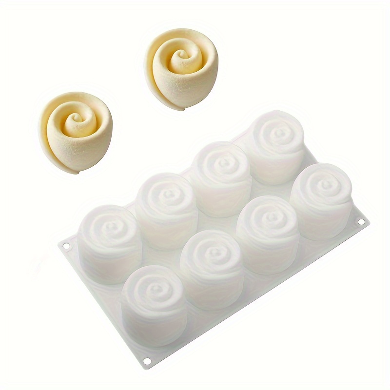 Valentine's -cavity Rose Flower Silicone Mousse & Cake Mold - , Reusable Baking Tool For Homemade Soaps And Desserts
Valentine's -cavity Rose Flower Silicone Mousse & Cake Mold - , Reusable Baking Tool For Homemade Soaps And Desserts
