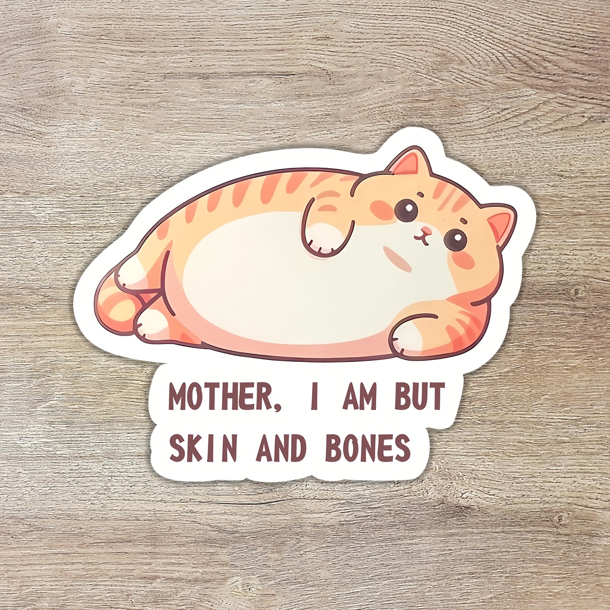 1pc Cat Vinyl Sticker - Uv-resistant, Vibrant Fat Decal For Laptop, Tumblers, Skateboards, - Quirky & Fun, Ideal For Cat Lovers - Adhesive Surface Decor
1pc Cat Vinyl Sticker - Uv-resistant, Vibrant Fat Decal For Laptop, Tumblers, Skateboards, - Quirky & Fun, Ideal For Cat Lovers - Adhesive Surface Decor