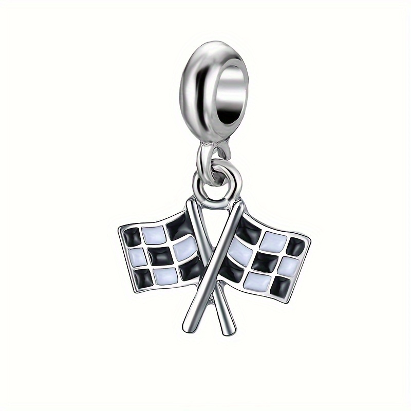 1pc - Jewelry And Checkered Pendant, Accessories, Suitable For Bracelet Necklace , Wearing For
1pc - Jewelry And Checkered Pendant, Accessories, Suitable For Bracelet Necklace , Wearing For