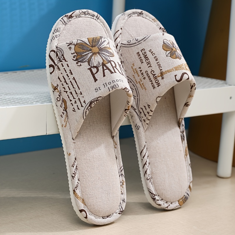 Men's Trendy Letter Print Open Toe Breathable Slippers, Comfy Non Slip Casual Durable Eva Sole Home Shoes, Men's Indoor Footwear
Men's Trendy Letter Print Open Toe Breathable Slippers, Comfy Non Slip Casual Durable Eva Sole Home Shoes, Men's Indoor Footwear