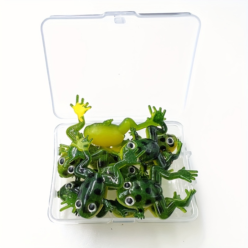 10pcs/box Floating Frog Lure, Fishing Lures, 4cm 2.4g Silicone Soft Frog , Artificial Lifelike , Fishing Tackle
10pcs/box Floating Frog Lure, Fishing Lures, 4cm 2.4g Silicone Soft Frog , Artificial Lifelike , Fishing Tackle