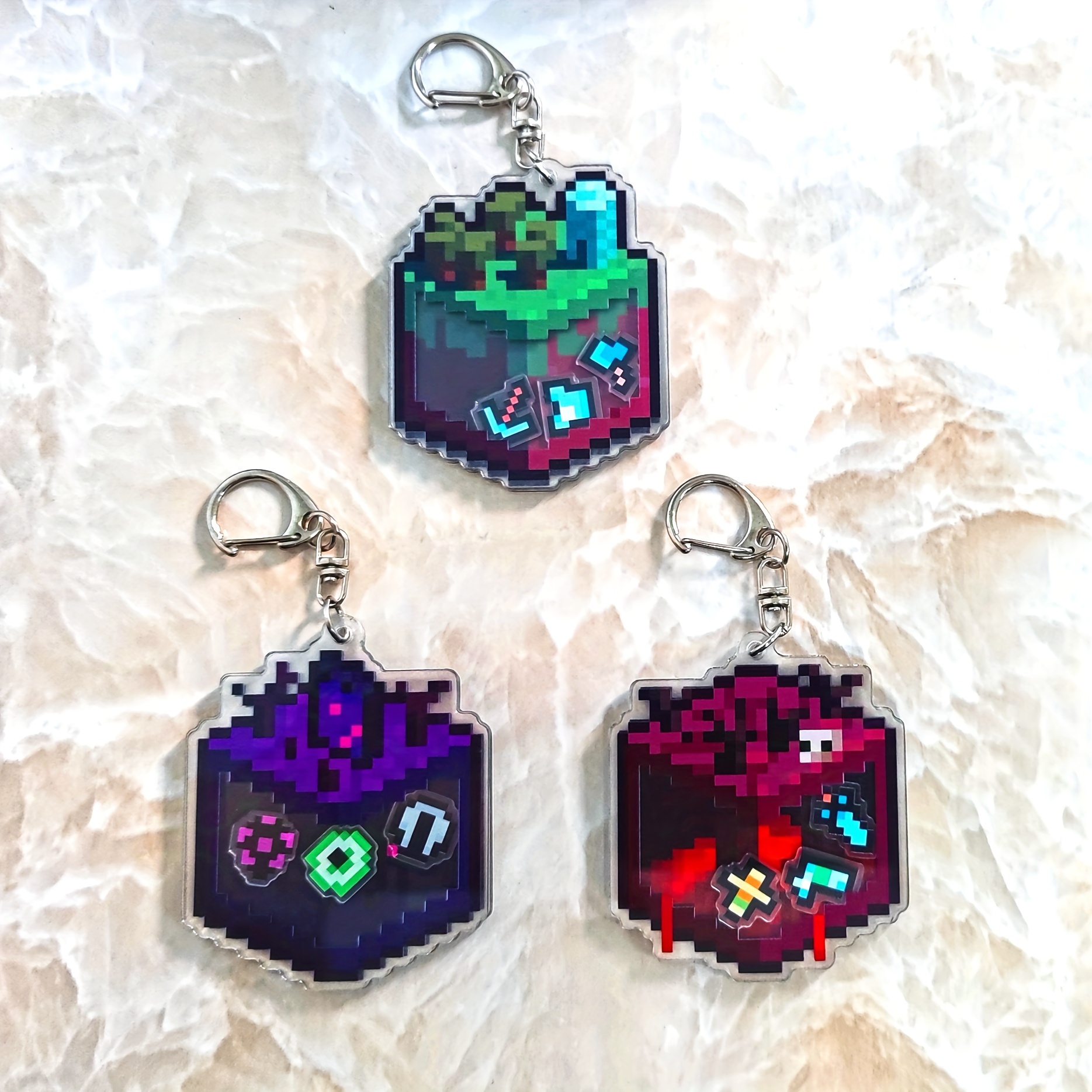 Funky Acrylic Keychain - Colorful Design, Bags & Backpacks - Fashion Accessory, , Shaker Bottle, Acrylic Keychain, Colorful
Funky Acrylic Keychain - Colorful Design, Bags & Backpacks - Fashion Accessory, , Shaker Bottle, Acrylic Keychain, Colorful