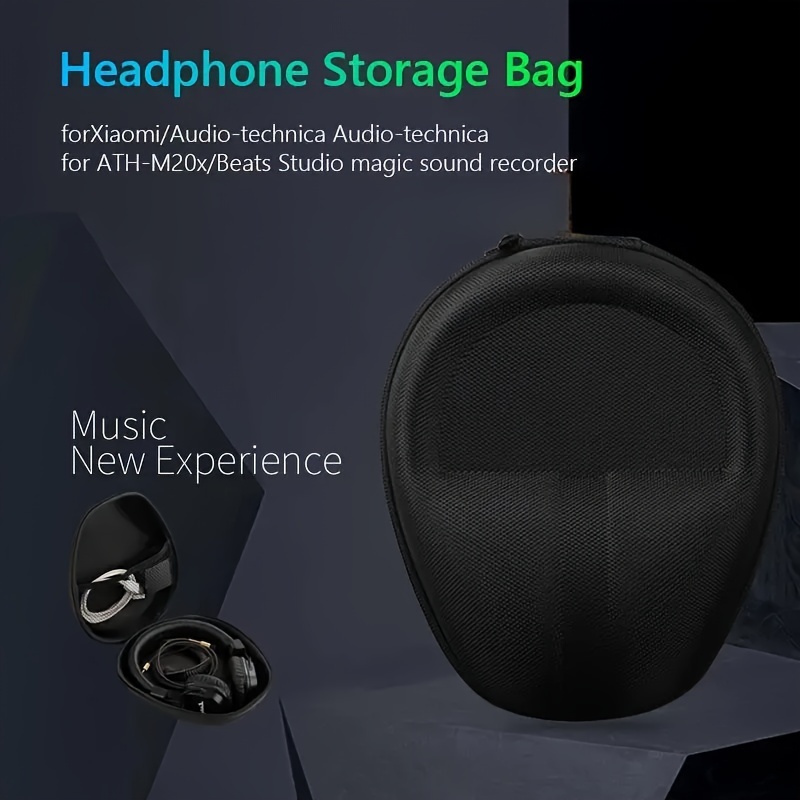 Étui rigide pour casque en EVA avec crochet - Sac de voyage semi-étanche antichoc pour Sony , , et plus - Fermeture à glissière sécurisée, compartiment en filet
Étui rigide pour casque en EVA avec crochet - Sac de voyage semi-étanche antichoc pour Sony , , et plus - Fermeture à glissière sécurisée, compartiment en filet