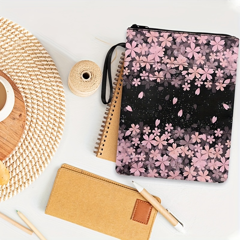 1pc Flower Style Book Storage Bag With Zipper, Book Covers For Notebook And Textbook, Book Protector Bag, 11.4 X 8.7 Inch
1pc Flower Style Book Storage Bag With Zipper, Book Covers For Notebook And Textbook, Book Protector Bag, 11.4 X 8.7 Inch