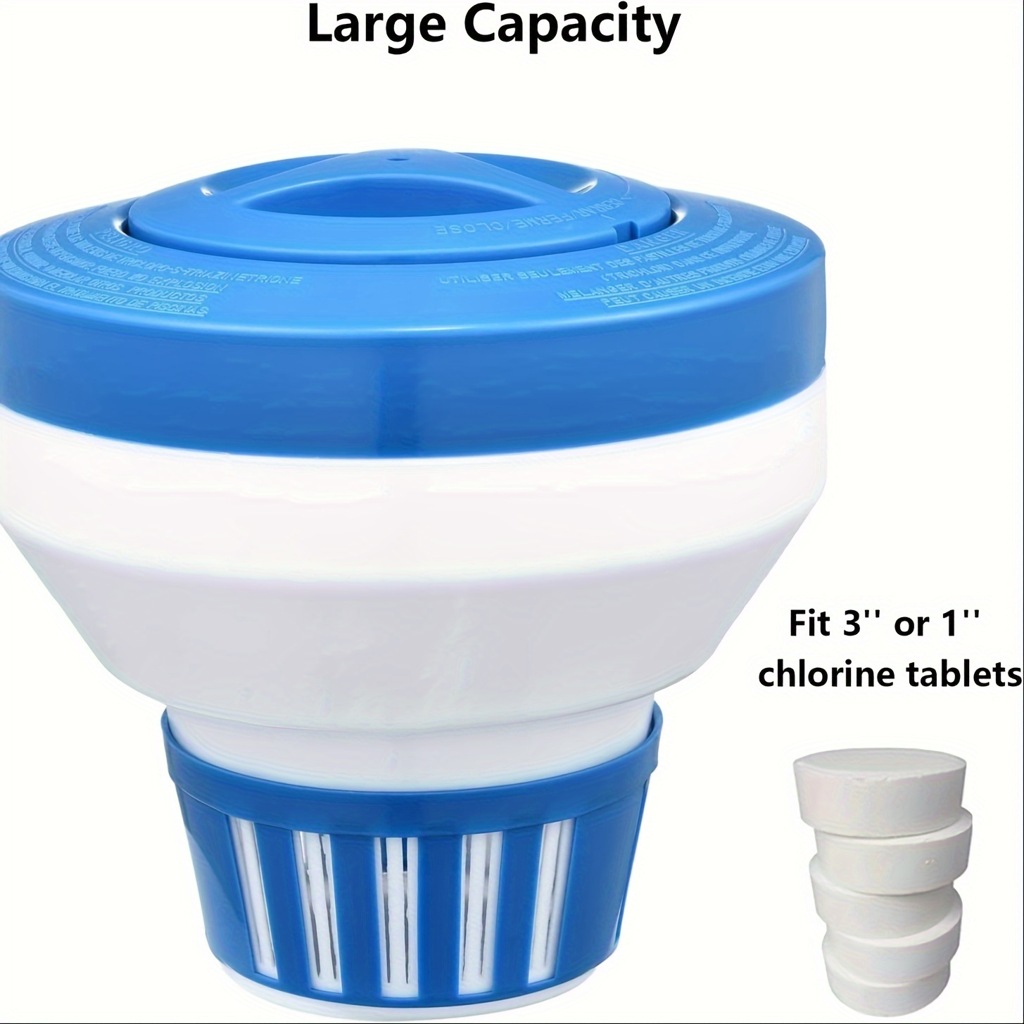 1pc, Swimming Pool Cleaning Supplies Swimming Pools Deluxe Dose Dispenser/float For Pool Cleaner Pool Accessories
1pc, Swimming Pool Cleaning Supplies Swimming Pools Deluxe Dose Dispenser/float For Pool Cleaner Pool Accessories