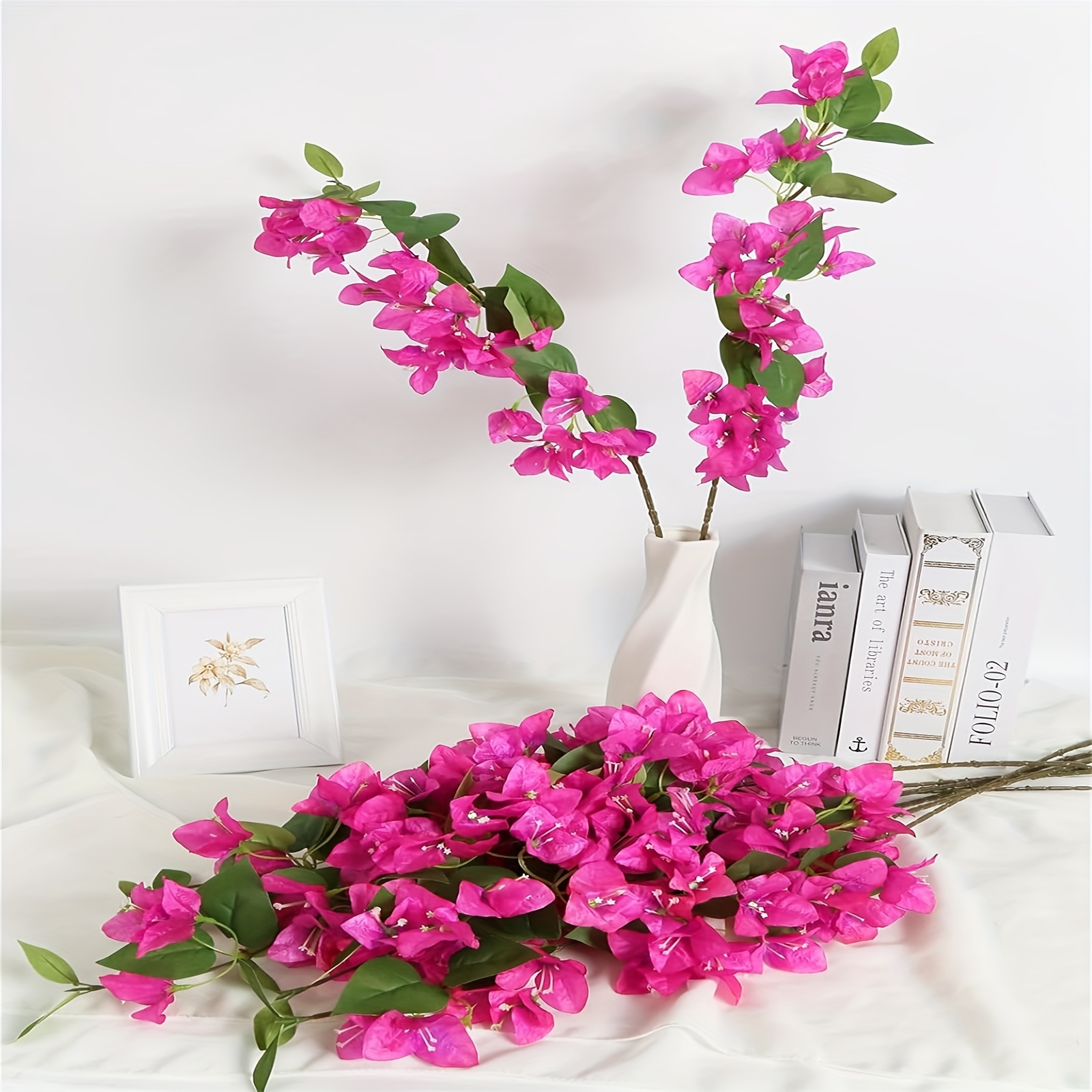 1pc, Artificial Bougainvillea, Faux Flowers For Office House Wedding Diy Decor, Table Centerpieces, Fake Flowers For Vase Decoration, Room Decor, Home Decor
1pc, Artificial Bougainvillea, Faux Flowers For Office House Wedding Diy Decor, Table Centerpieces, Fake Flowers For Vase Decoration, Room Decor, Home Decor