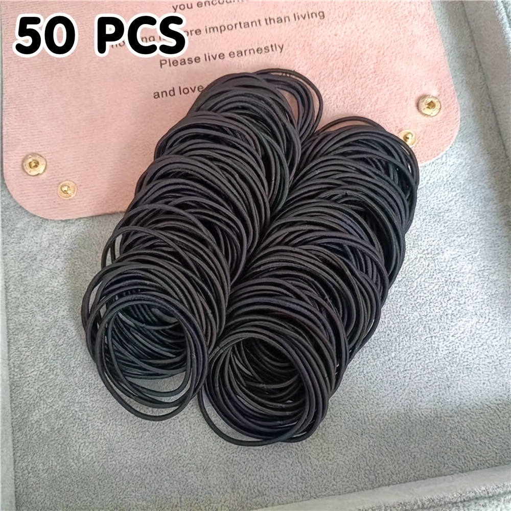 50-pack Hair Ties, Mini Seamless Hair Bands, Soft Knit Style, Assorted Colors, Hair Accessories For Ponytail Holders, Beauty & , Hair Styling Accessories
50-pack Hair Ties, Mini Seamless Hair Bands, Soft Knit Style, Assorted Colors, Hair Accessories For Ponytail Holders, Beauty & , Hair Styling Accessories