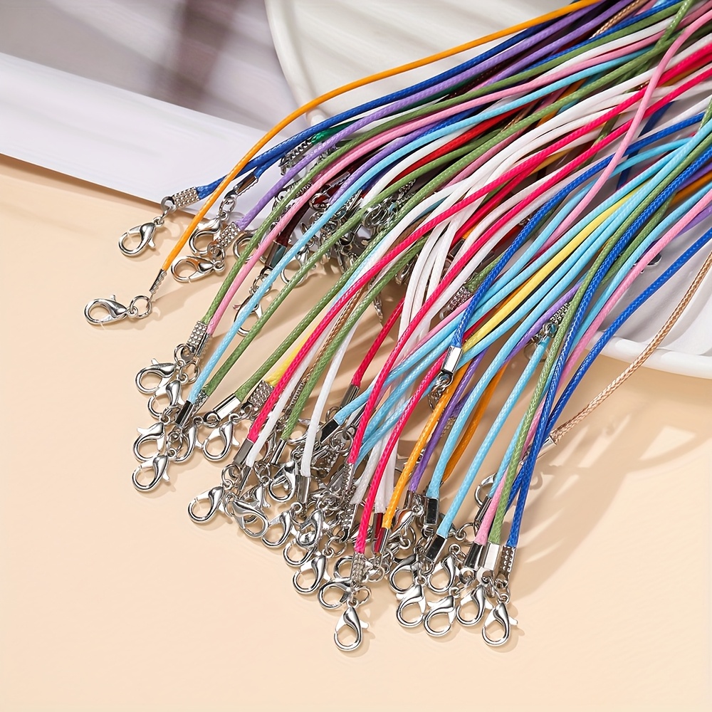 10pcs Vibrant Wax Cord Bracelets For Making - Adjustable Length, 1.5/2mm Thick, Assorted Colors (red, Blue, Green, Yellow, Purple), Crafting, Sewing & Artisan Projects, Jewelry Making Supplies
10pcs Vibrant Wax Cord Bracelets For Making - Adjustable Length, 1.5/2mm Thick, Assorted Colors (red, Blue, Green, Yellow, Purple), Crafting, Sewing & Artisan Projects, Jewelry Making Supplies