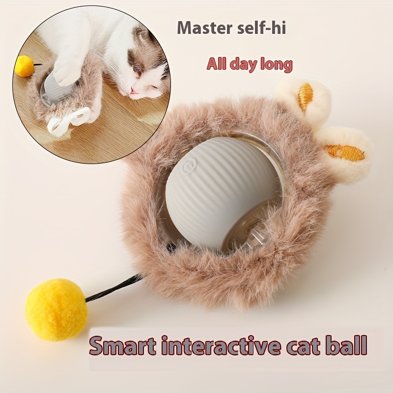 Interactive Cat Toy Striped - Usb Rechargeable For , Plastic, -making Teaser Toy For And
Interactive Cat Toy Striped - Usb Rechargeable For , Plastic, -making Teaser Toy For And