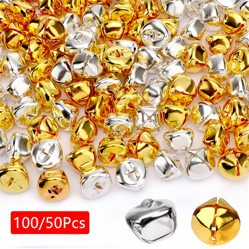/50pcs Copper Bell Charms - 6mm/10mm Metal Bells For Diy Crafts, Christmas, Wedding Decorations With
/50pcs Copper Bell Charms - 6mm/10mm Metal Bells For Diy Crafts, Christmas, Wedding Decorations With