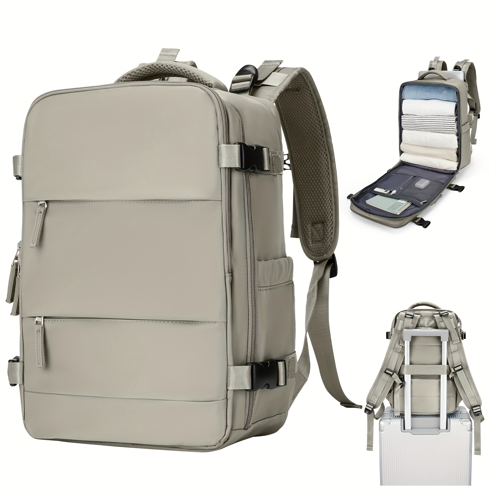 Travel Backpack, Men's Backpack, New Lightweight Large Capacity Short-distance Travel Luggage Bag, Computer School Bag
Travel Backpack, Men's Backpack, New Lightweight Large Capacity Short-distance Travel Luggage Bag, Computer School Bag