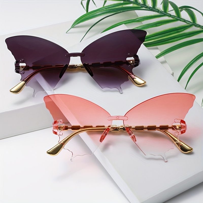 1pc Butterfly Dragonfly-design Glasses For Hiking, Fashion Show Street Photography Stylish Accessory, Elegant Luxury Trendy Decorative Glasses
1pc Butterfly Dragonfly-design Glasses For Hiking, Fashion Show Street Photography Stylish Accessory, Elegant Luxury Trendy Decorative Glasses