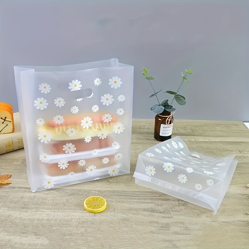 Economy Pack 100pcs Small Daisy Reusable Bags, Candy Bags, Transparent Cookie Bags, Birthday Party Supplies, Christmas New Year Gift Bags, Wedding Gift Bags, Fruit Takeout Bags
Economy Pack 100pcs Small Daisy Reusable Bags, Candy Bags, Transparent Cookie Bags, Birthday Party Supplies, Christmas New Year Gift Bags, Wedding Gift Bags, Fruit Takeout Bags