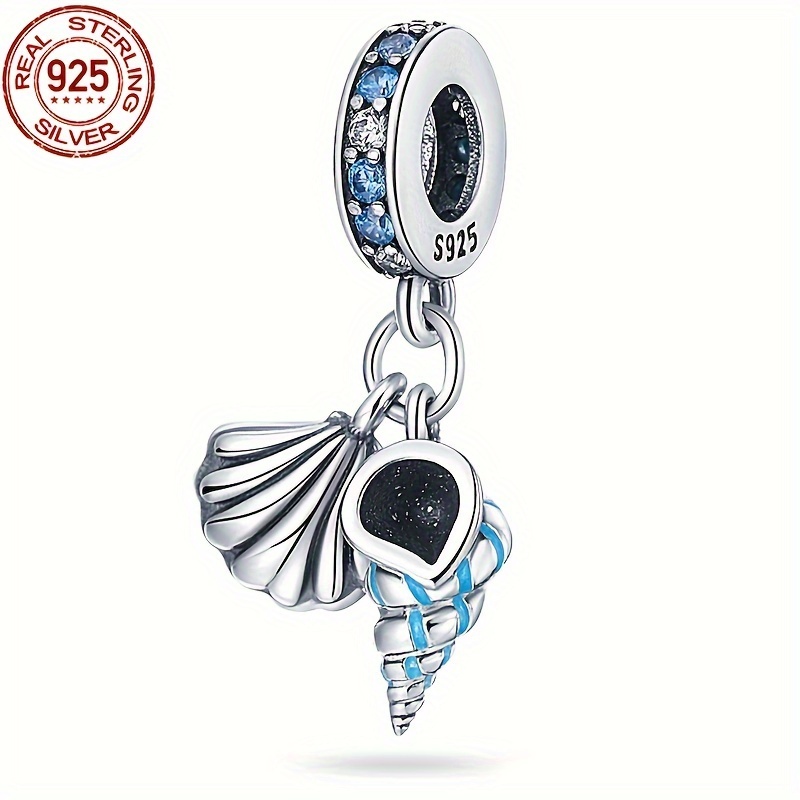 100% S925 Pure Silvery Conch Shell Pendant Suitable For Original 3mm Bracelet And Bracelet Diy Beads Suitable For Women's Birthday Exquisite Jewelry Gift Silvery Weight 3 Grams
100% S925 Pure Silvery Conch Shell Pendant Suitable For Original 3mm Bracelet And Bracelet Diy Beads Suitable For Women's Birthday Exquisite Jewelry Gift Silvery Weight 3 Grams