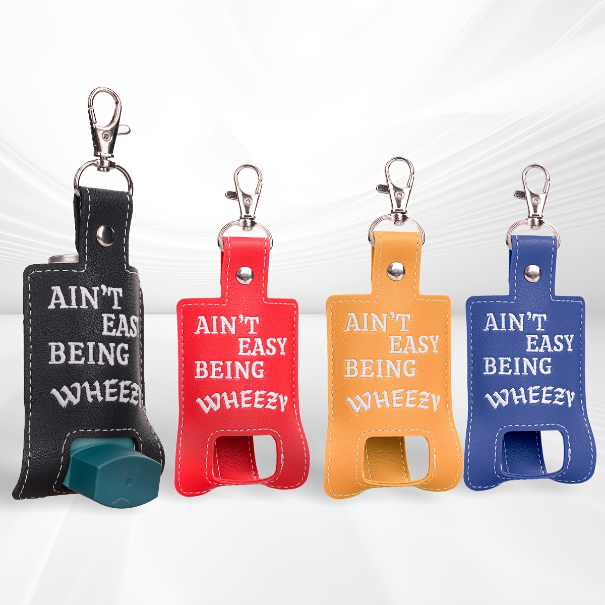 Case For Inhalers, Featuring The ' Not Easy ', For Portability And Protection, Ideal For Travel.
Case For Inhalers, Featuring The ' Not Easy ', For Portability And Protection, Ideal For Travel.