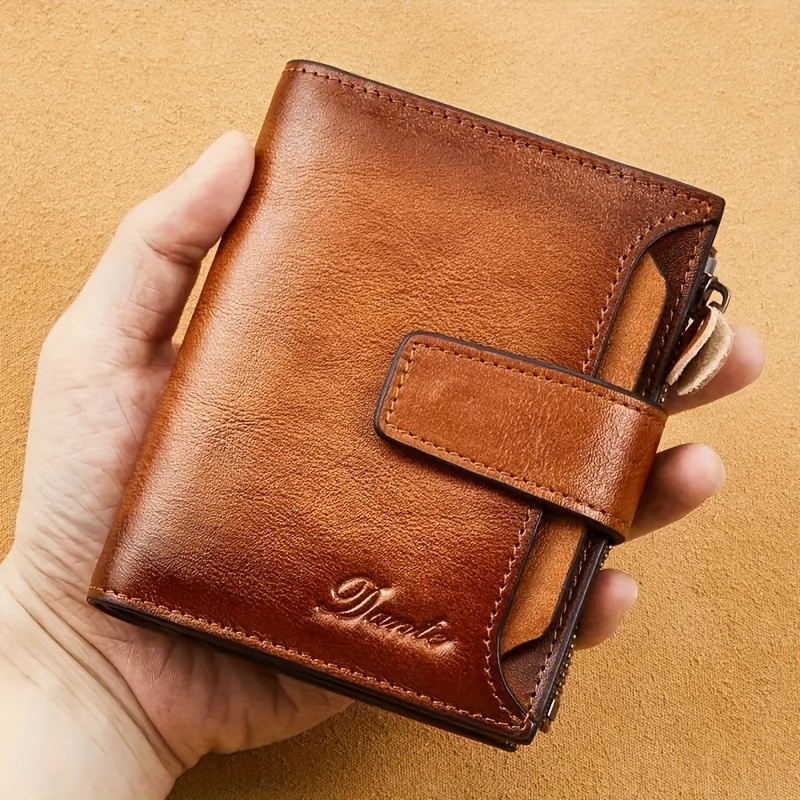 18-slot Retro Leather Wallet 100% Genuine Leather Men' Rfid Card Holder Chain Anti-drop Sliding Casual Leather Daily Use Wallet Valentine's Day Halloween Gift
18-slot Retro Leather Wallet 100% Genuine Leather Men' Rfid Card Holder Chain Anti-drop Sliding Casual Leather Daily Use Wallet Valentine's Day Halloween Gift
