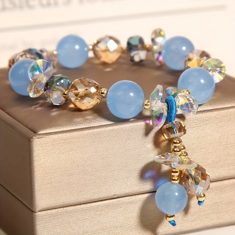 Handmade Bracelet, Yellow Elegant Bracelet, Fashionable And Simple Bracelet, Elegant Temperament, Is A Perfect Gift For Family/friends/lovers
Handmade Bracelet, Yellow Elegant Bracelet, Fashionable And Simple Bracelet, Elegant Temperament, Is A Perfect Gift For Family/friends/lovers
