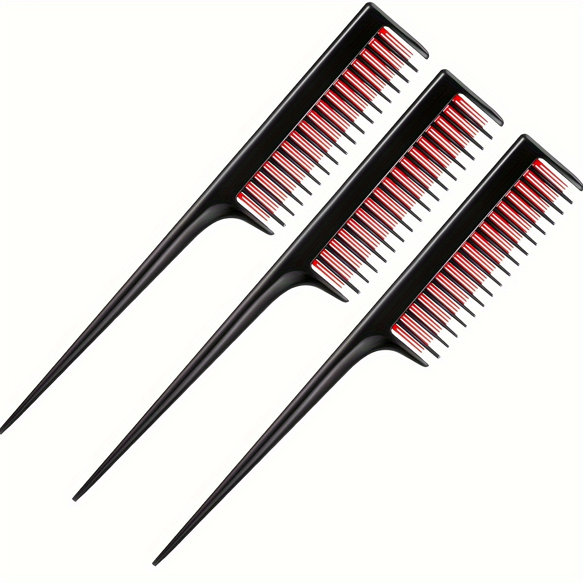 3- de peignes à pour du volume aux des cheveux, peignes à queue pour cheveux fins et , peignes à brosse en nylon pour hommes et femmes, poignée en plastique ABS
3- de peignes à pour du volume aux des cheveux, peignes à queue pour cheveux fins et , peignes à brosse en nylon pour hommes et femmes, poignée en plastique ABS