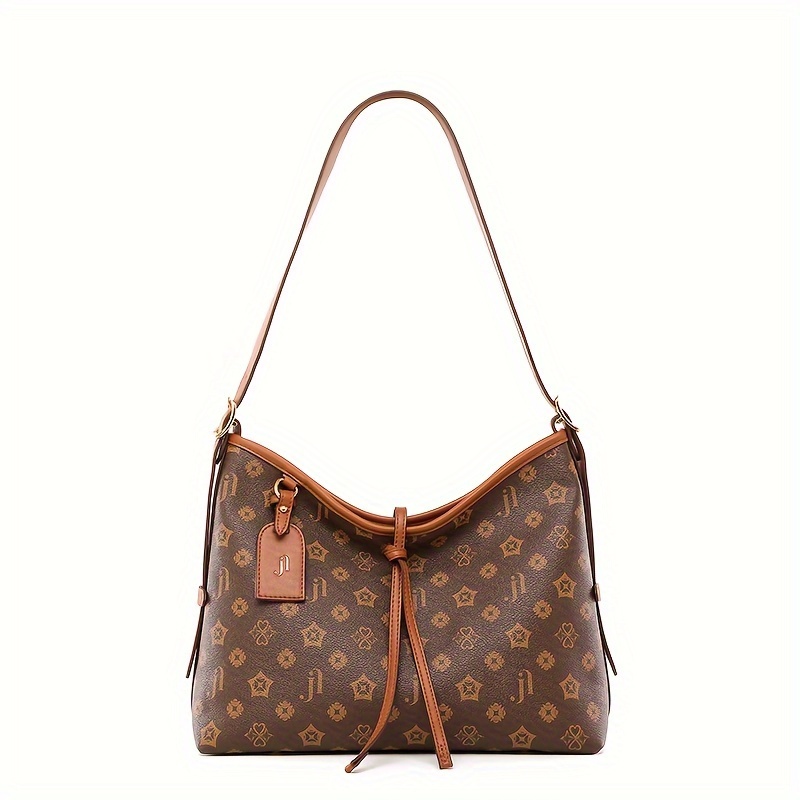 Women's Vintage Fashion Tote Shoulder Bag, Large Capacity Handbag With Matching Crossbody Pouch
Women's Vintage Fashion Tote Shoulder Bag, Large Capacity Handbag With Matching Crossbody Pouch