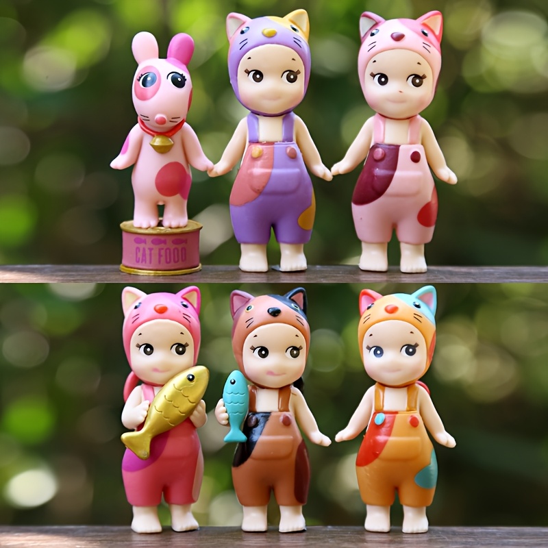 1pc/6pcs Cat Series Ornaments Pvc Material Unique Gift High Suitable For Birthday Halloween Christmas New Year Decoration Etc
1pc/6pcs Cat Series Ornaments Pvc Material Unique Gift High Suitable For Birthday Halloween Christmas New Year Decoration Etc