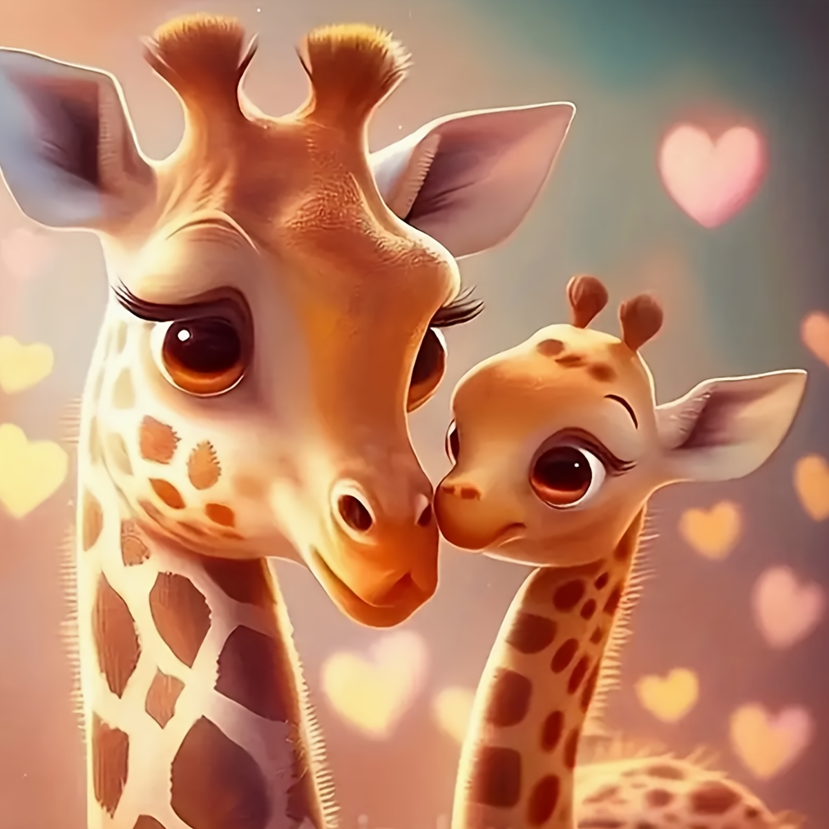 1pc 7.9*7.9 Inches 5d Diy Artificial Diamond Art Painting, Giraffe Animal, Full Diamond Art Painting, Embroidery Kit, Handmade Home Decoration
1pc 7.9*7.9 Inches 5d Diy Artificial Diamond Art Painting, Giraffe Animal, Full Diamond Art Painting, Embroidery Kit, Handmade Home Decoration