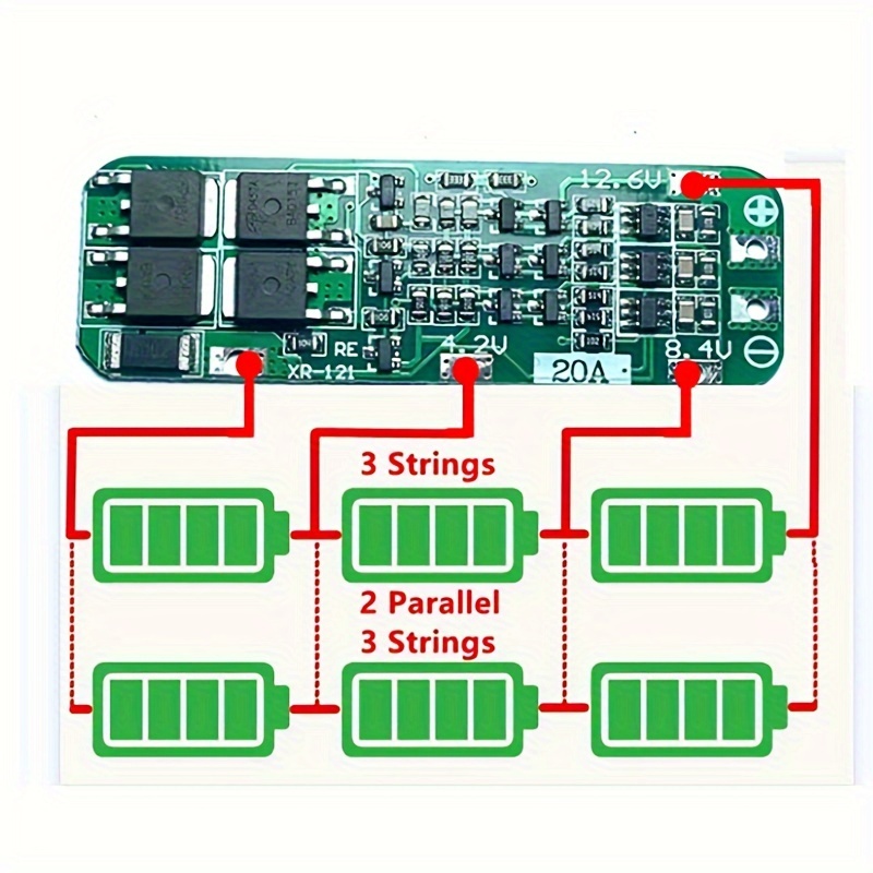1pc 3s 20a 12.6v 18650 Module Li-ion Lithium Battery Charger Pcb Bms Protection Board With Recovery Function Auto Recovery
1pc 3s 20a 12.6v 18650 Module Li-ion Lithium Battery Charger Pcb Bms Protection Board With Recovery Function Auto Recovery