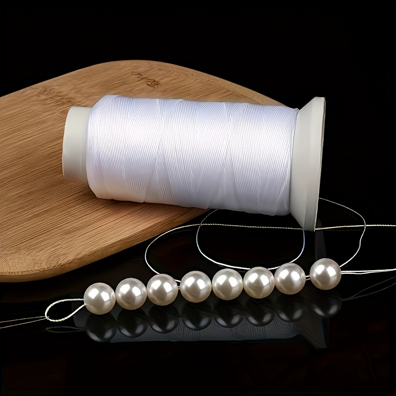 Polyester Beading Thread - Non-elastic Polymer Fiber Cord For Diy Bracelets, Necklaces & Jewelry Making, Suitable For Bouncy Projects, 1pc
Polyester Beading Thread - Non-elastic Polymer Fiber Cord For Diy Bracelets, Necklaces & Jewelry Making, Suitable For Bouncy Projects, 1pc